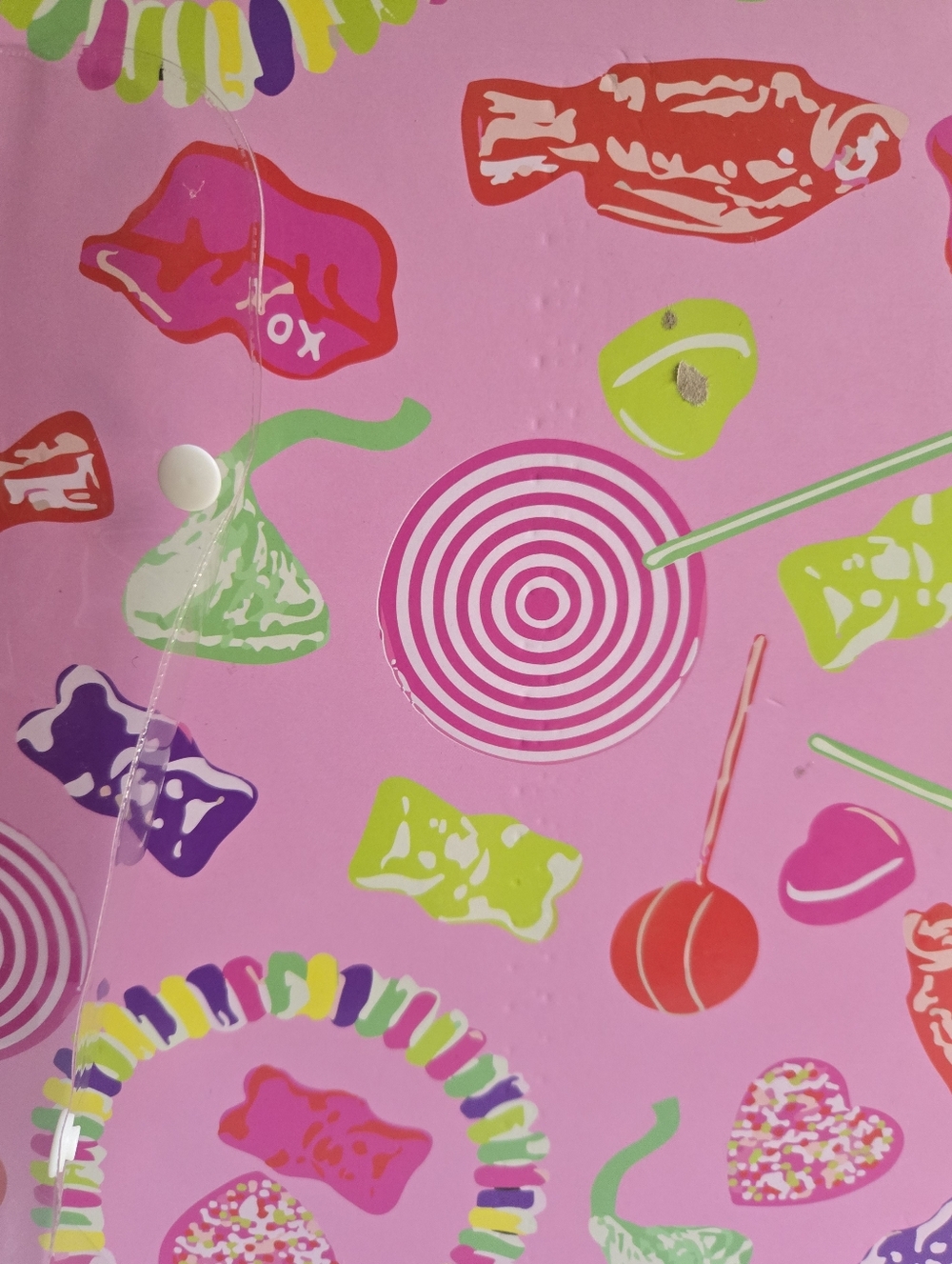 NEW Betsey Johnson Pink Candy Print Spiral Hardcover Sketchbook - Picture 2 of 9